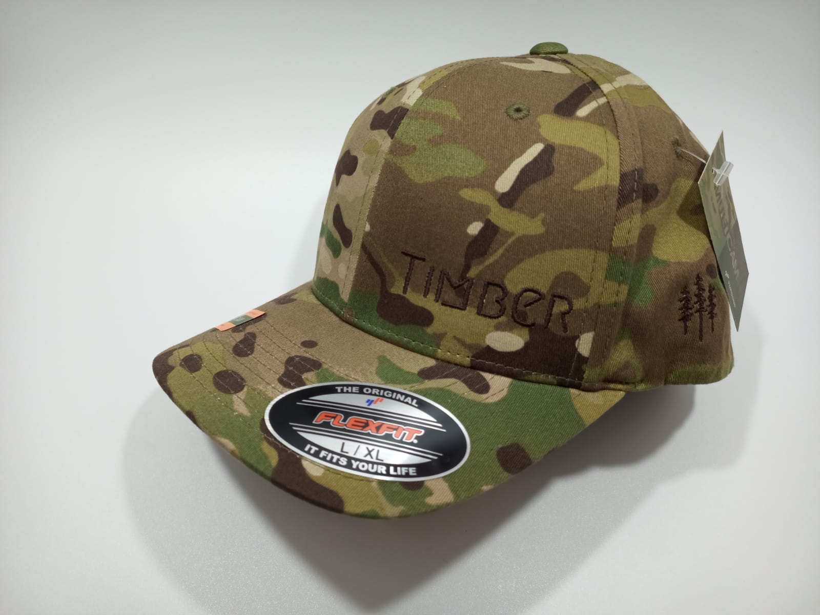 Timber - Hat - Army Camo Flexfit
